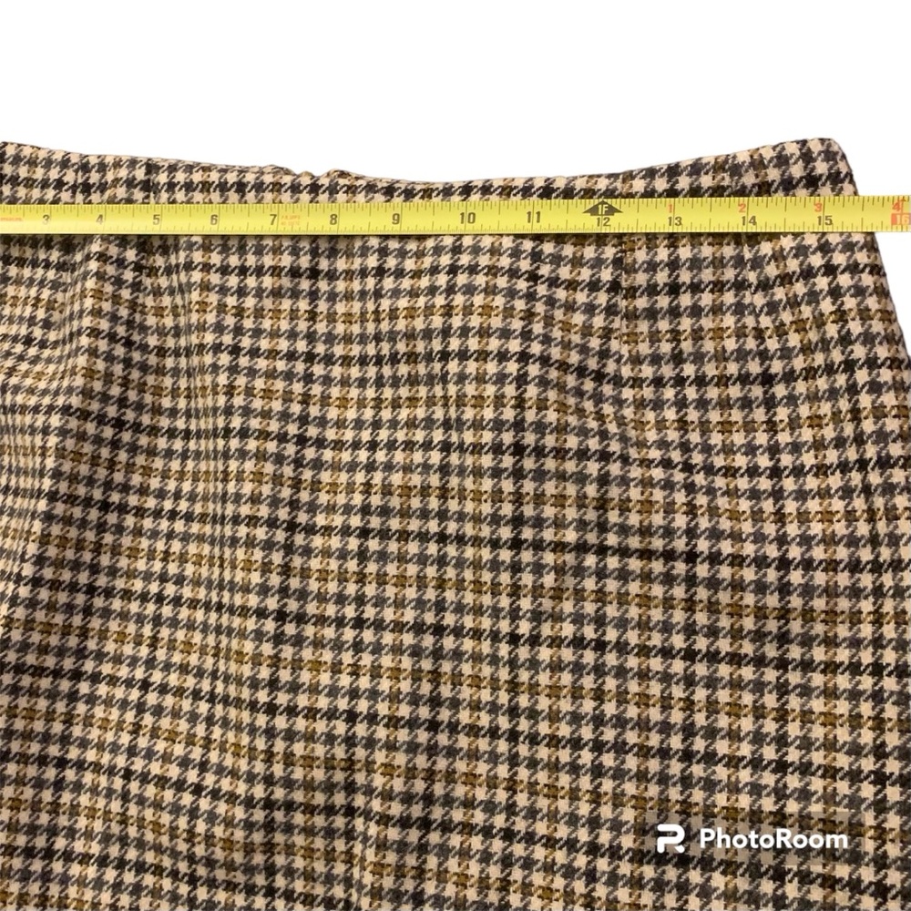Caroline Charles London 100% Wool Skirt Tweed UK Size 12 / US Size 8 - Picture 10 of 10